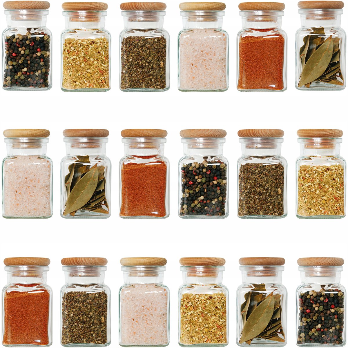 18 szt słoik słoiczek pojemnik na przyprawy 150mlD