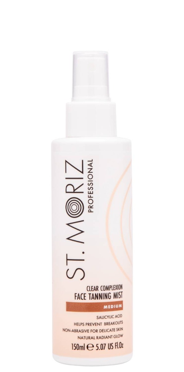 St. Moriz Clear Complexion Face Tanning Mist - Mgiełka samoopalająca do twarzy 150 ml 150 ml