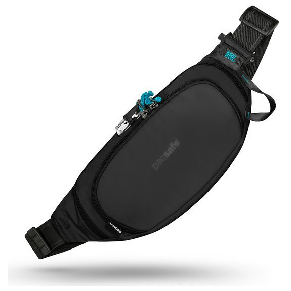 Nerka Pacsafe ECO waist pack Kolor: czarny/niebieski