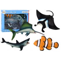 Figurki zwierząt morskich 5szt