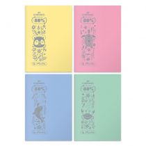 Herlitz Zeszyt A5/32K kratka Eco PP pastel colors (10szt)