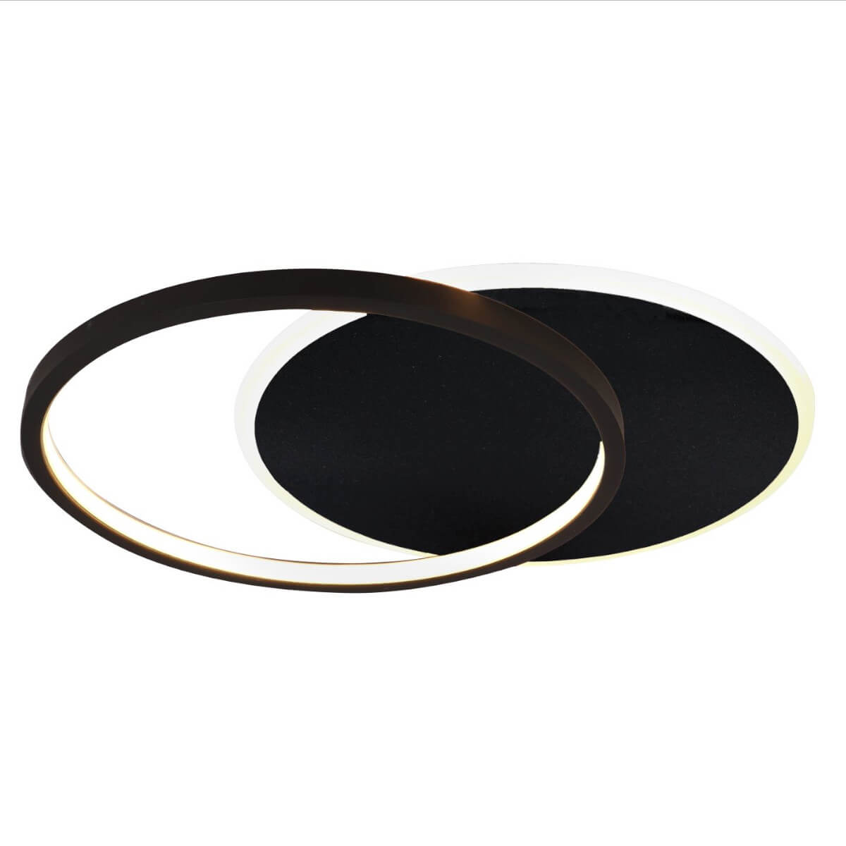 Ściemnialne lampa sufitowa Axelle 44112/24/30 Lucide LED 24W 1550/2850K czarna