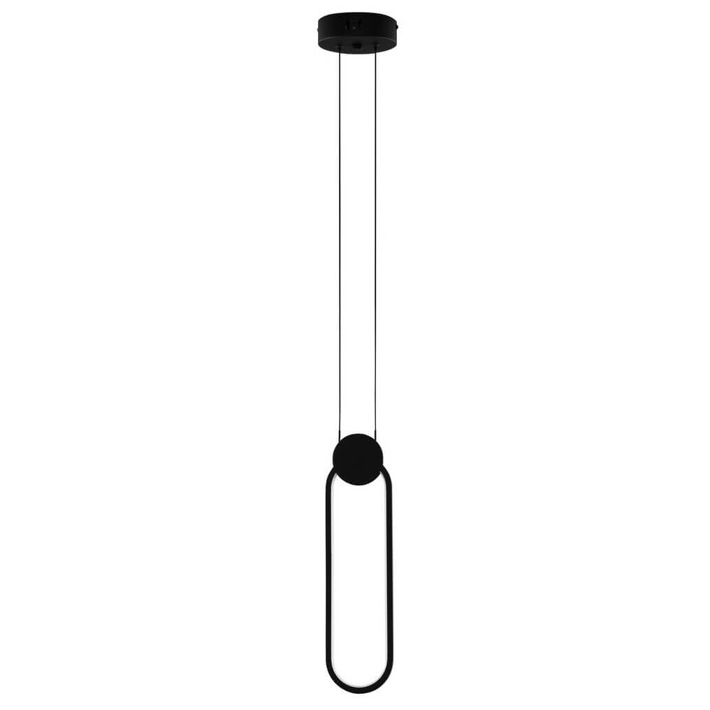 Modernistyczna lampa wisząca Barre LE43550 Luces Exclusivas LED 11W 3000K czarna