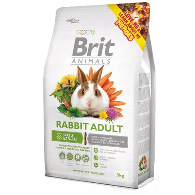 Brit RABBIT ADULT karma dla dorosłego królika 3kg
