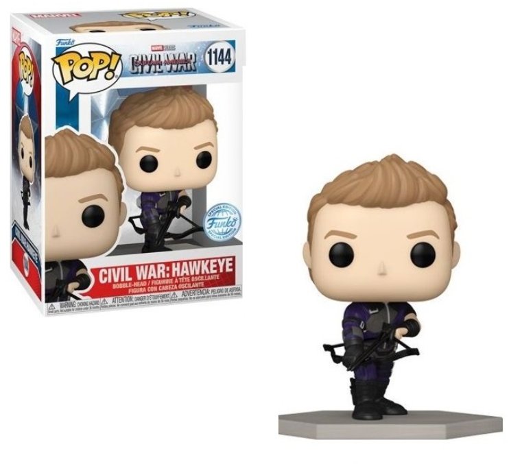 funko pop!  civil war hawkeye marvel