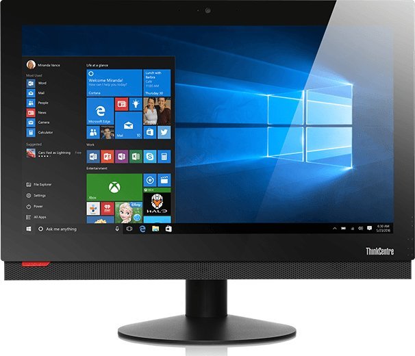 Lenovo AIO M810z Core i5-6400, 16 GB, 960 GB SSD Windows 10 Professional