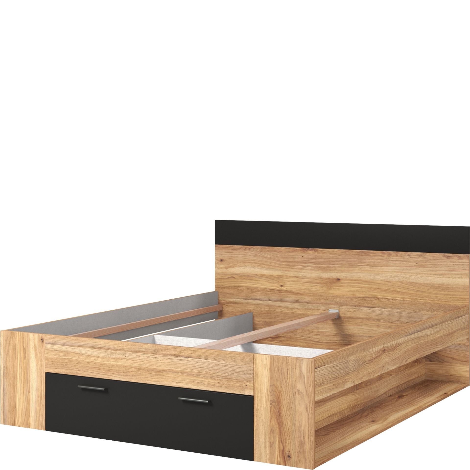 Łóżko 160 x 200 z Szufladami 22MW1691 TYP-91 Beta Helvetia Wieruszów