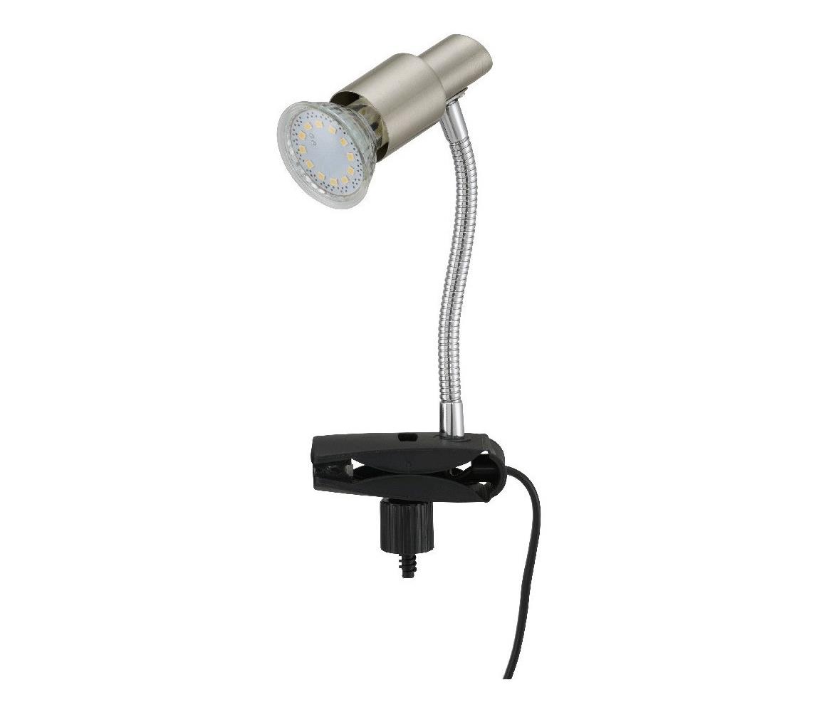 Briloner 2877-012P - LED Lampa stołowa z klipsem SIMPLE 1xGU10/3W/230V
