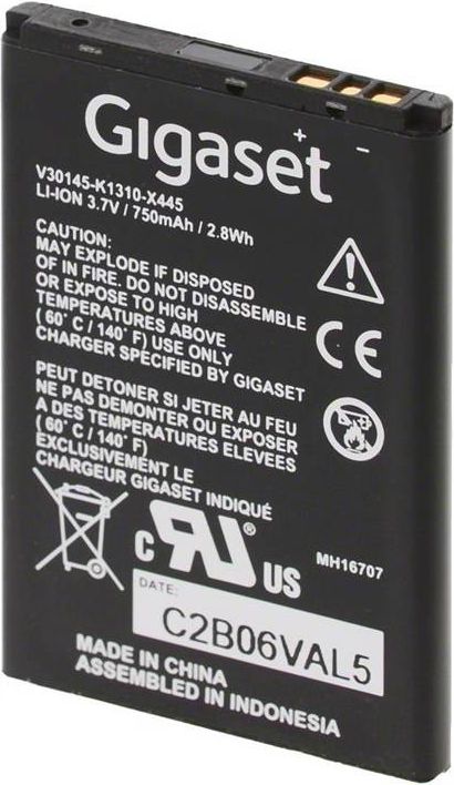 Bateria Unify Bateria 750 mAh do OpenStage SL4 (V30145-K1310-X445)