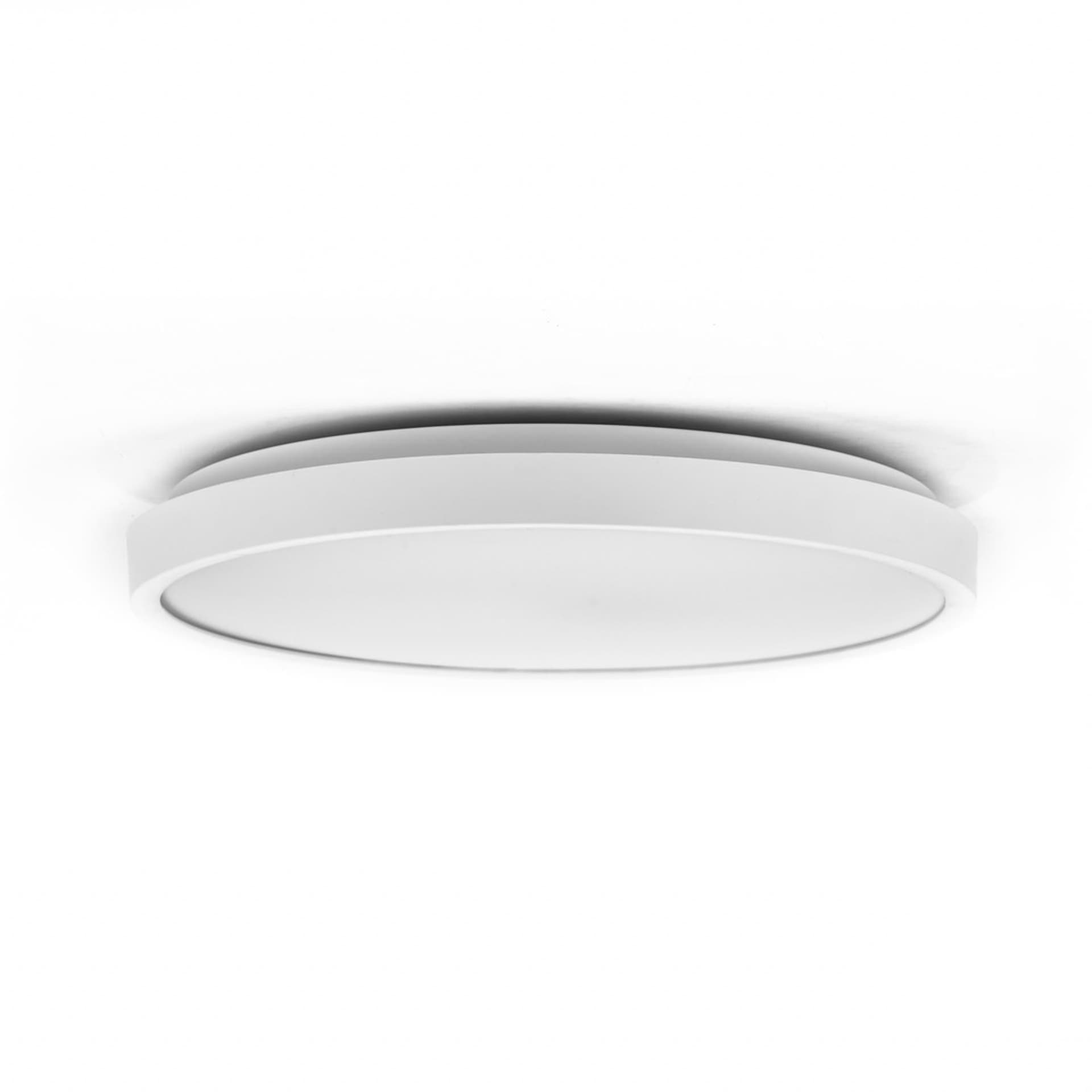 Plafon V-TAC 24W LED Okrągły 35cm Natynkowy Pilot Czujnik Ruchu IP44 Biały VT-8624S 3000K 2500lm