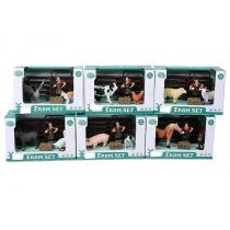 Zwierzęta wiejskie z akcesoriami MIX