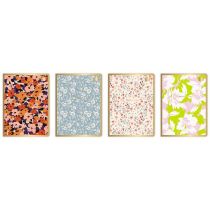 Interdruk Zeszyt A5/60K kratka Metallic Floral (10szt)