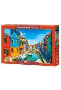 Puzzle 1000 Burano Colors, Italy CASTOR - Castorland