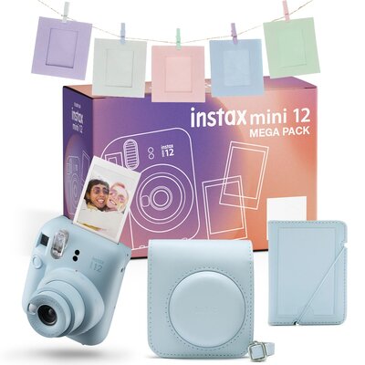 Aparat FUJIFILM Instax mini 12 Niebieski zestaw