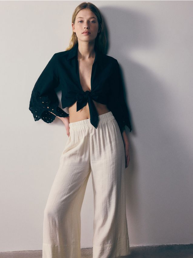 Reserved - Kuloty z wiskozą - złamana biel