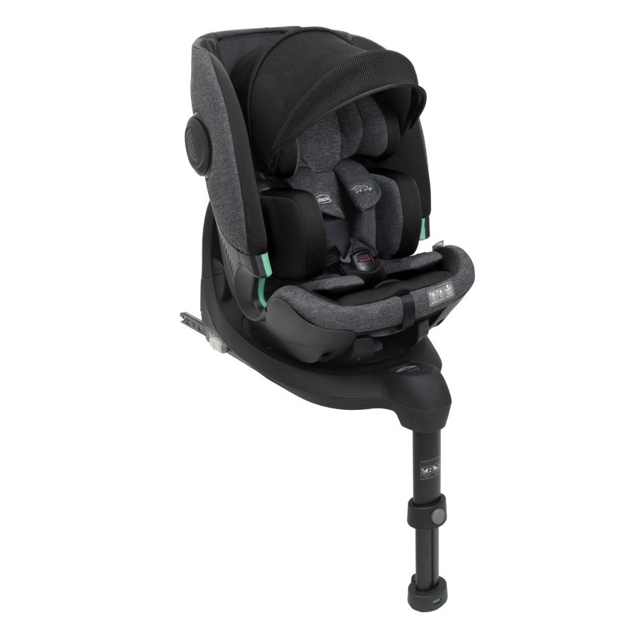 Chicco, Bi-Seat, I-size, Air, fotelik samochodowy, 40-150 cm, Black Air