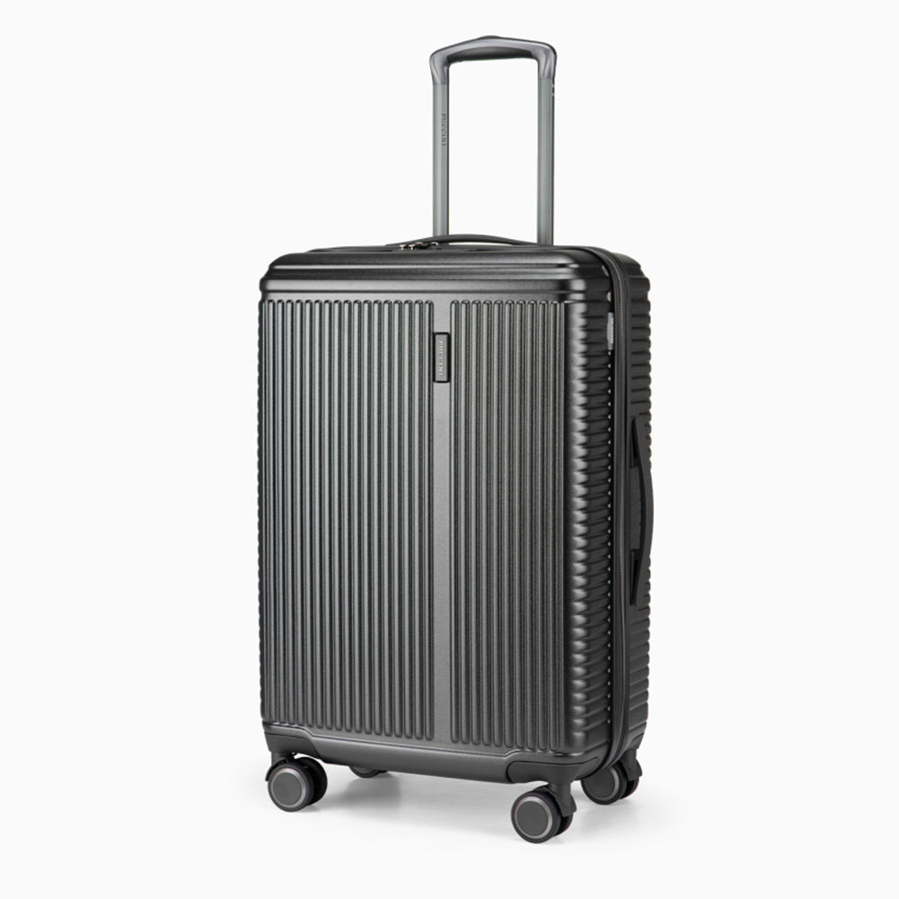 Średnia walizka PUCCINI GENEVA PC033B 8 Antracytowa