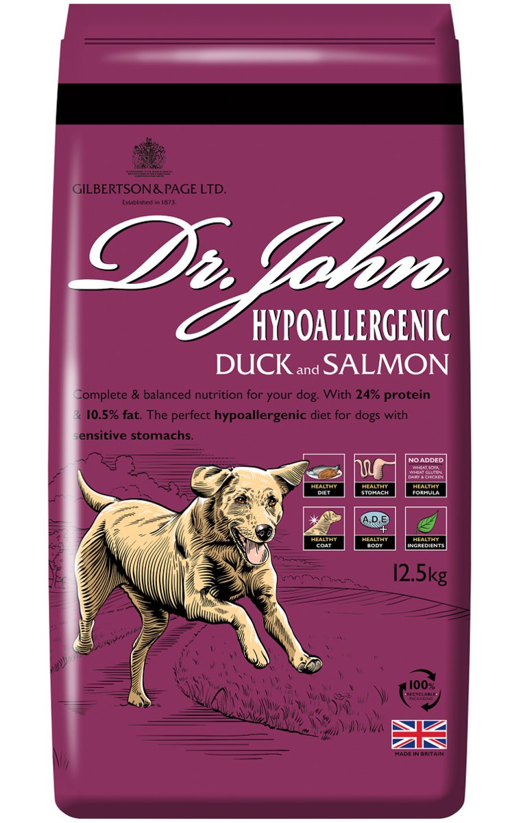 Dr John Hypoallergenic Duck & Salmon 12.5 kg