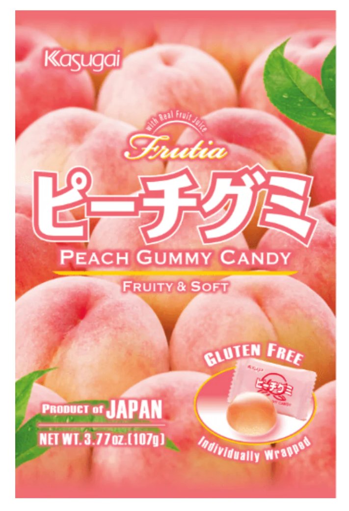 Żelki Kasugai Peach Gummy