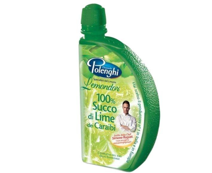 Sok z limonek włoski 100% 125 ml POLENGHI