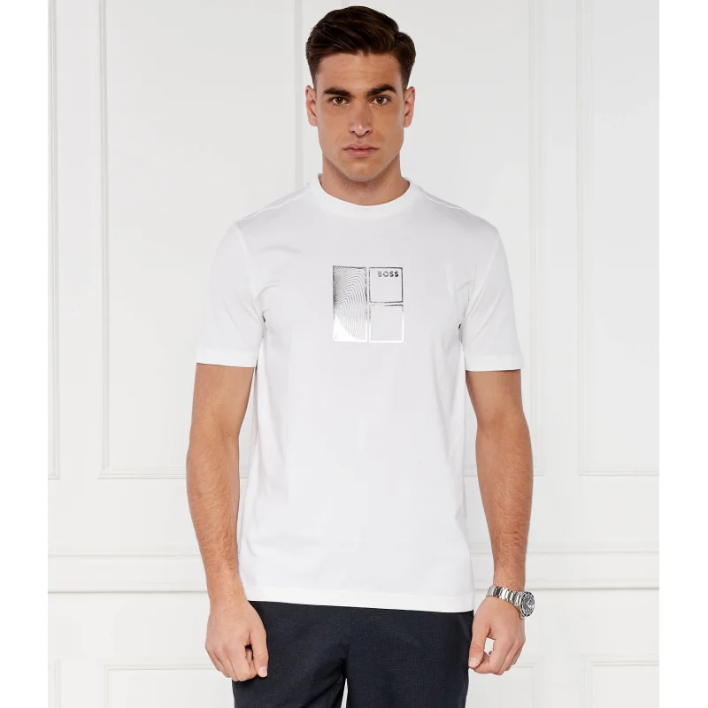 BOSS GREEN T-shirt Tee 5 | Regular Fit | stretch