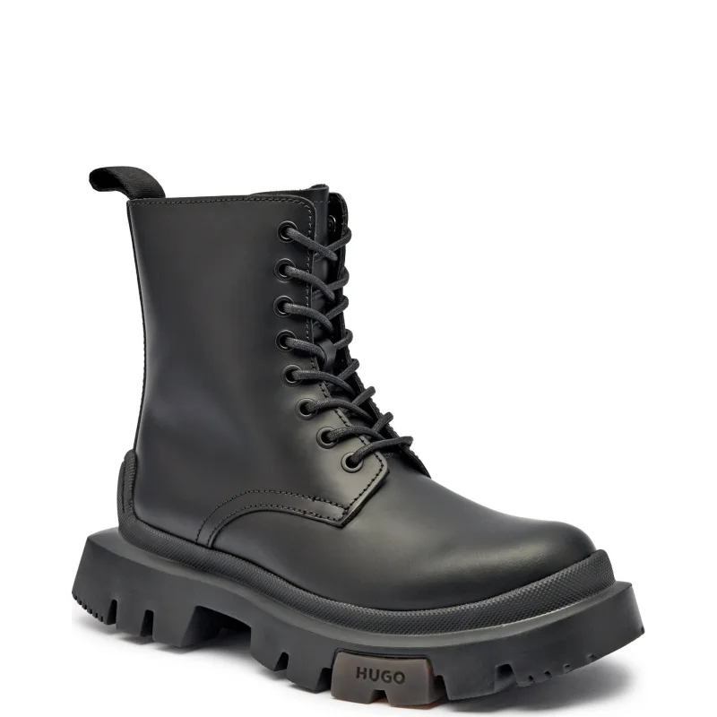 HUGO Skórzane półbuty Fabyan