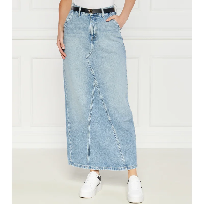 Tommy Jeans Jeansowa spódnica CLAIRE