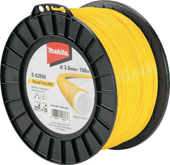 Makita ŻYŁKA NYLONOWA PRO OKRĄGŁA 3,0mm 168m ME-02858