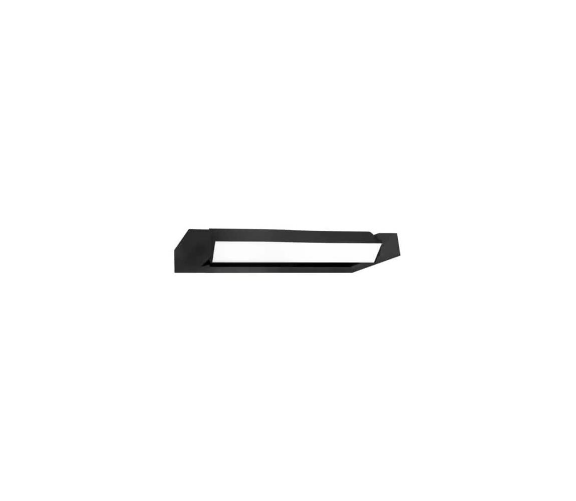 LED Kinkiet zewnętrzny 2xLED/4W/230V IP54 30 cm czarny