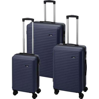 Zestaw walizek PROWORLD 7092340 57/67/77 cm Granatowy