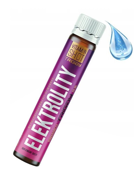 TRIGGY Vitamin Shot Elektrolity smak pomarańczowy, 25 ml