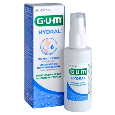 GUM 6010 HYDRAL Spray na suchość jamy ustnej 50 ml