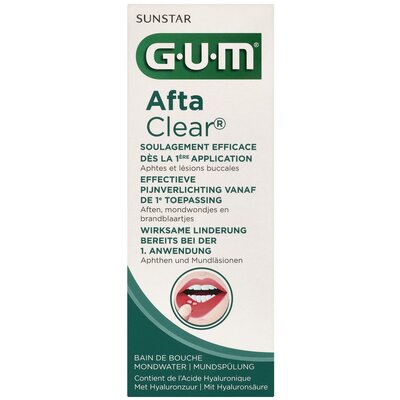GUM GUM AftaClear płyn do płukania 120ml P0000005478