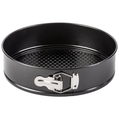 BERRETTI - Tortownica okrągła - stal węglowa - non-stick - czarna - Ø 26 cm - BR-8723