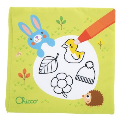 Chicco Książeczka do kolorowania wodą Baby Senses Season Book