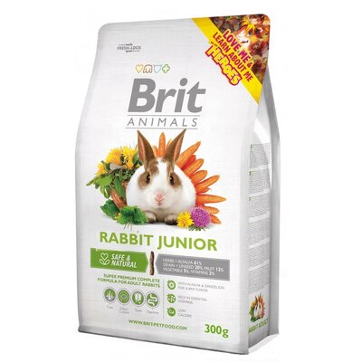 Animals Brit Rabbit Junior Complete 0,3 kg 10557