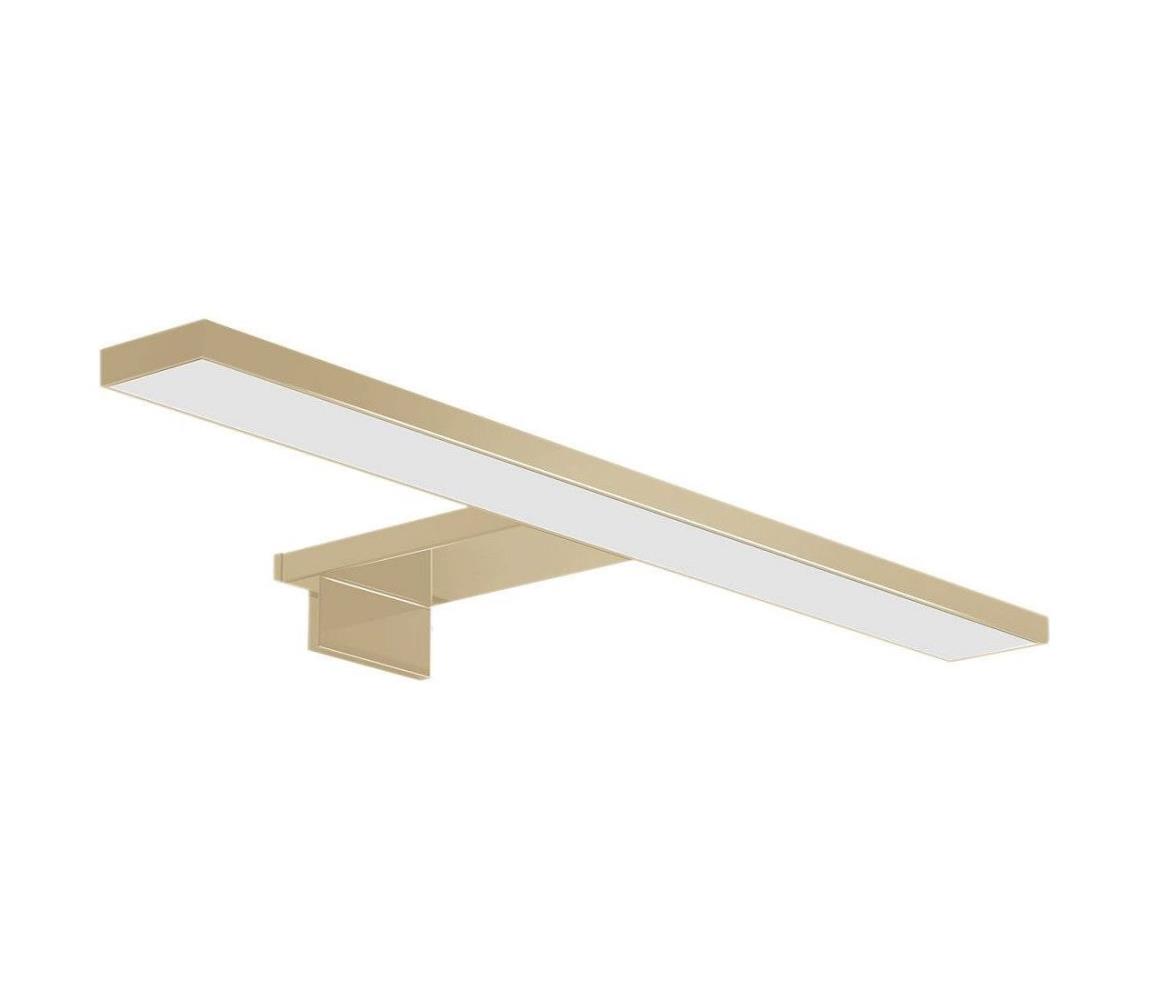 LED Łazienkowe oświetlenie lustra LED/8W/230V 4000K 50 cm IP44 złoty