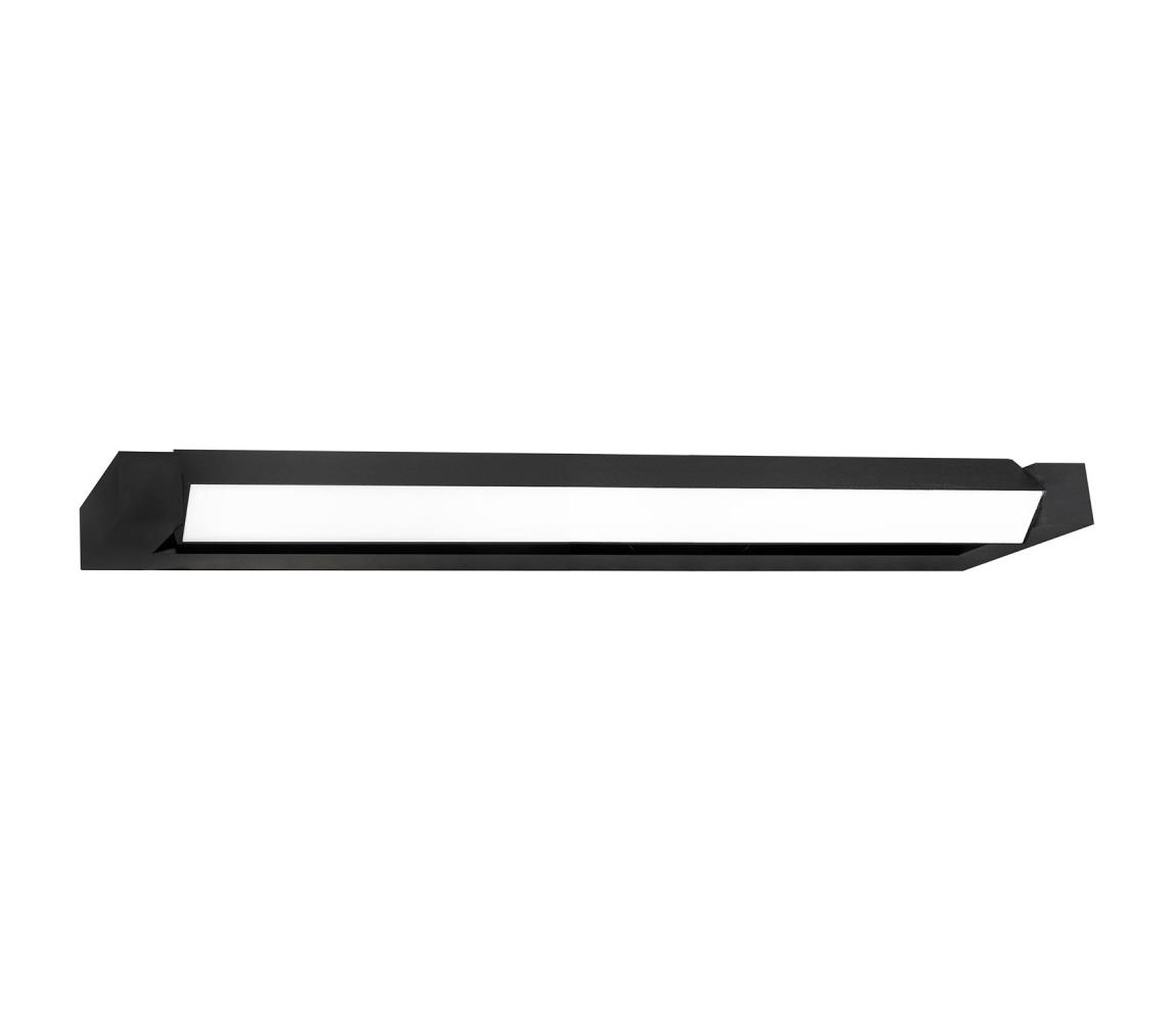 LED Kinkiet zewnętrzny 2xLED/16W/230V IP54 90 cm czarny