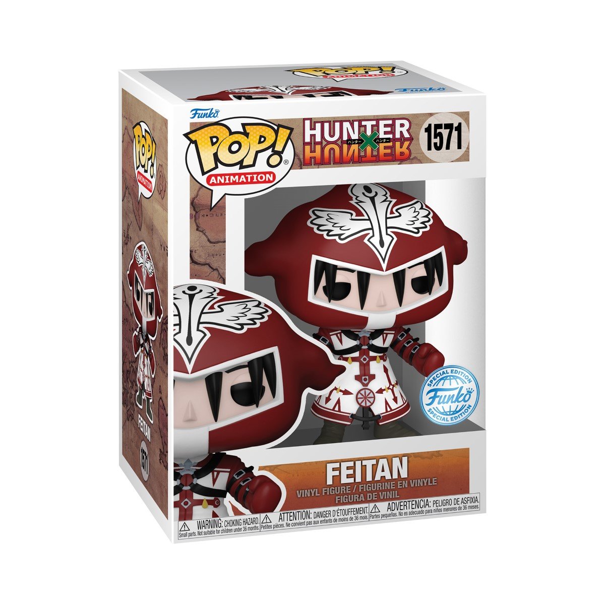 Funko POP!, figurka kolekcjonerska, Animation: Hunter x Hunter: Feitan (Pain Packer)