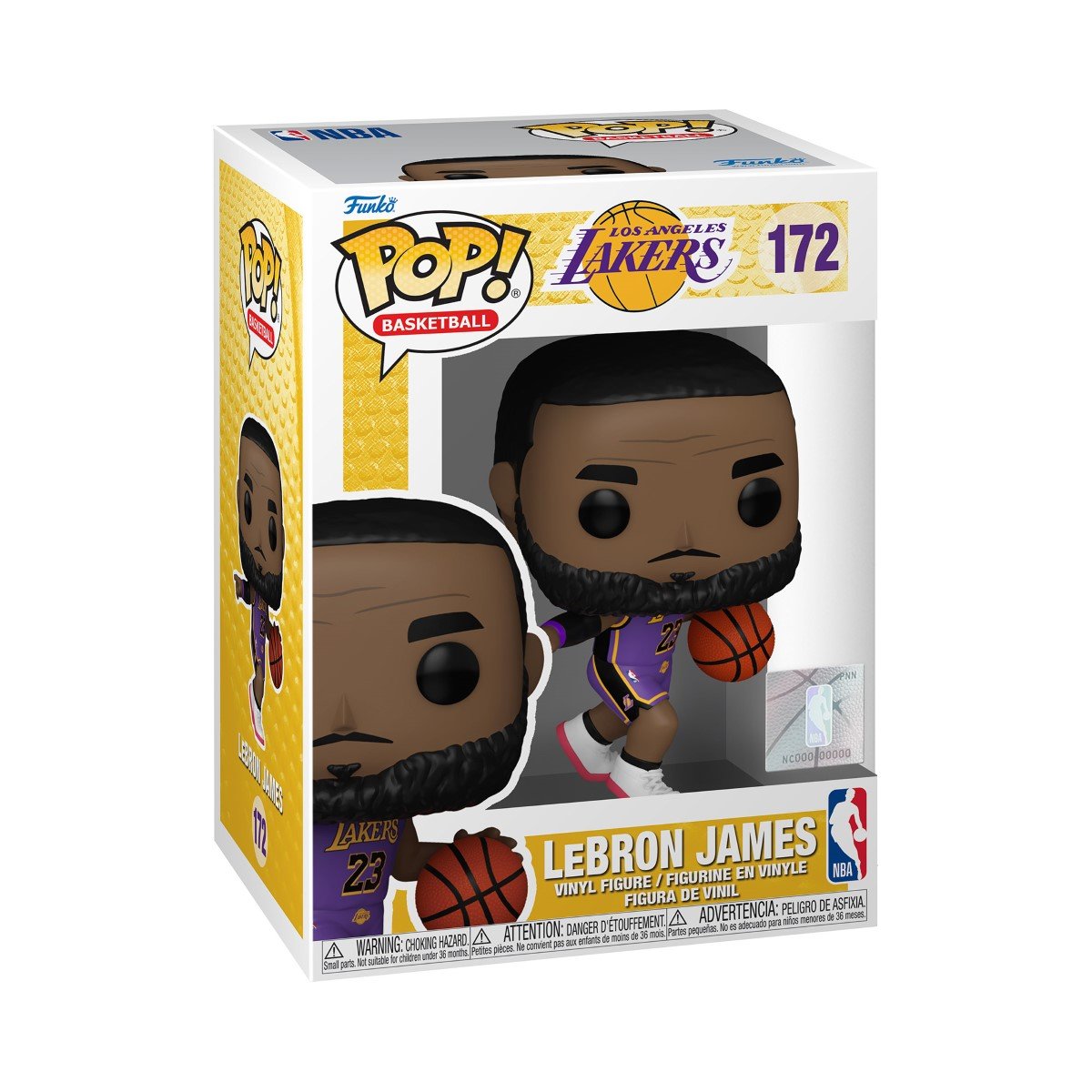 Funko POP!, figurka kolekcjonerska, NBA: Lakers -LeBron James
