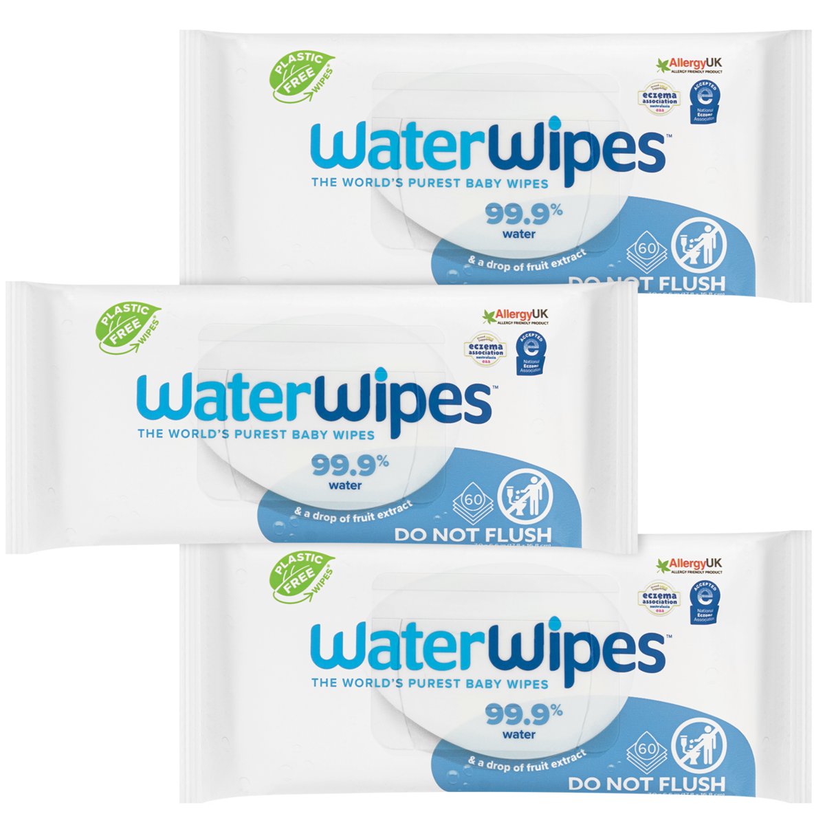 Chusteczki nawilżane WaterWipes Bio 180 sztuk