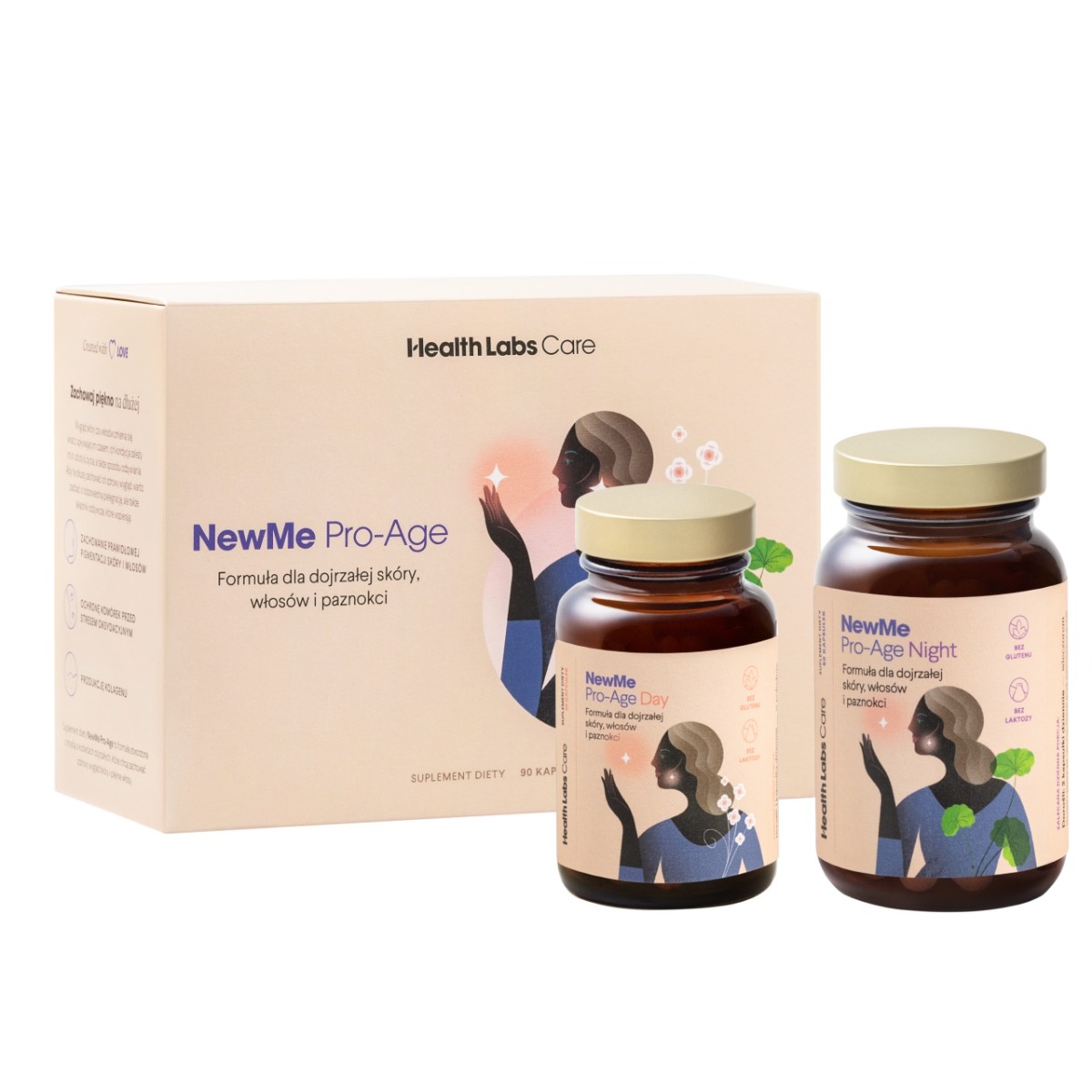 NewMe Pro-Age, HealthLabs, Suplement diety, 90 kaps.