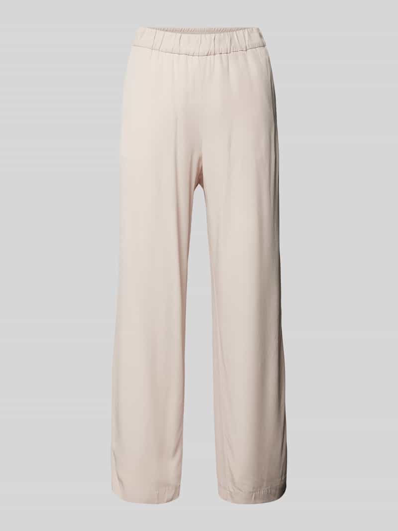 Spodnie materiałowe rozkloszowane o skróconym kroju model ‘CHIARA’