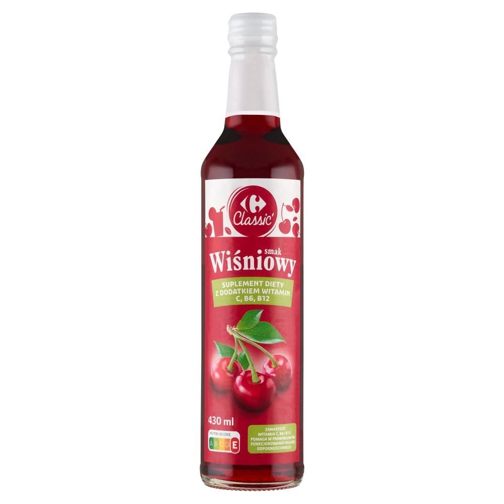 Carrefour Classic Suplement diety smak wiśniowy 430 ml