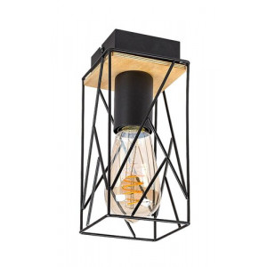 RABALUX 71021 Boire Lampa sufitowa   IP20 czarny E27 1x MAX 40