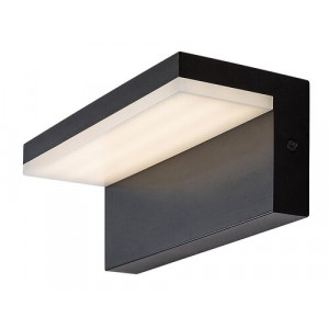 RABALUX 77092 Zaragoza Zewnętrzna lampaścienna 560 LM IP54 czarny LED 10