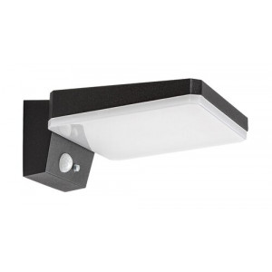 RABALUX 77078 Lasset Lampa solarna 200 LM IP54 czarny LED 4,4