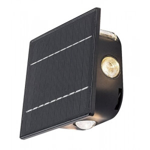 RABALUX 77034 Emmen Lampa solarna 50 LM IP54 czarny LED 0,5