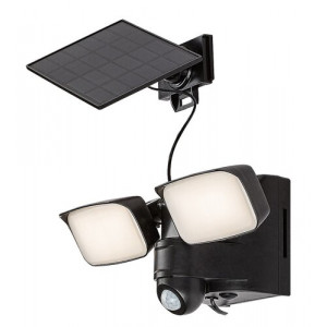 RABALUX 77091 Leszno Lampa solarna 800 LM IP54 czarny LED 10