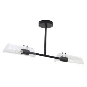 RABALUX 75028 Teodoro lampa łazienkowa czarna E14 2x MAX 12W  IP44